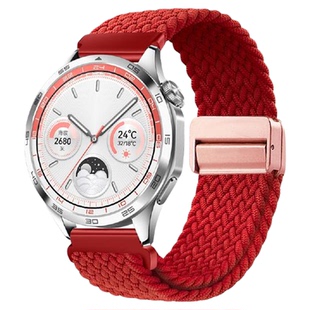 适用佳明Fr255/245磁吸165尼龙s50手表带active5智能Venu3Sq2plus