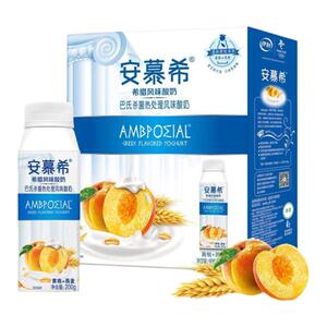 5月安慕希黄桃燕麦酸奶10瓶