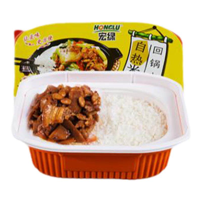 宏绿自热米饭420g大盒装方便食品自热户外旅行即食快餐