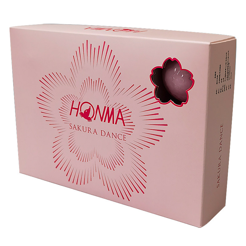 honma高尔夫球全新樱花球两层球