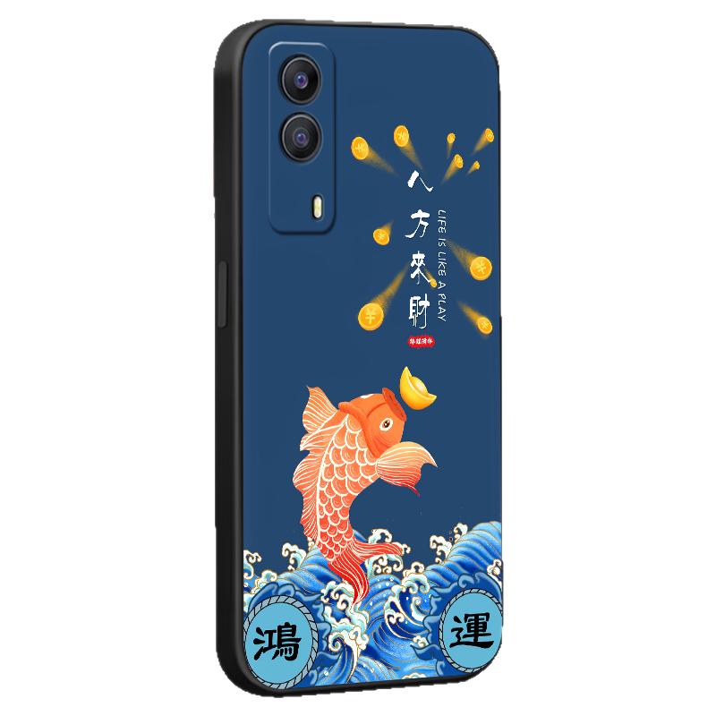 imobile适用于vivoiqooz5x新中式v2131a美观手机壳v1vot1x上档次v2123a博主推荐y53s t2版v2123a软胶vviy53s