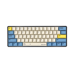 神佑键帽PBT材质DSA高度热升华wooting键帽客制化机械键盘64键