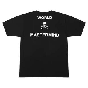 2022ins暗黑潮牌MMJ骷髅王MASTERMIND WORLD自制高阶休闲宽松短袖