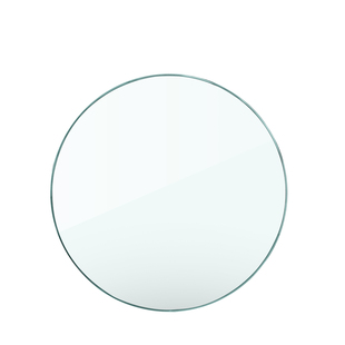 圆形钢化玻璃桌面餐桌转盘玻璃圆台面茶几玻璃酒店圆桌台面定制