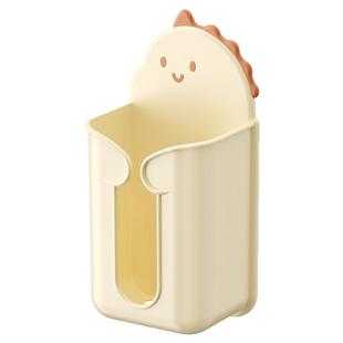 可爱小恐龙壁挂纸巾盒免打孔墙上抽纸盒卫生间厕所学生宿舍纸抽盒