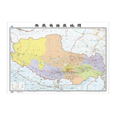西藏自治区地图高清防水覆膜