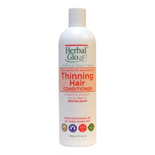 加拿大 Herbal Glo Thinning Hair Conditioner 薄护发素350ML