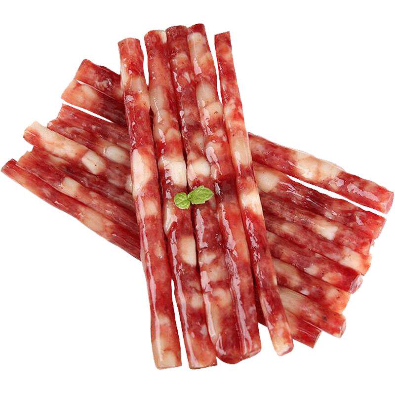 华晞火锅小腊肠中山黄圃正宗广式腊肠腊味腊肉90g/包