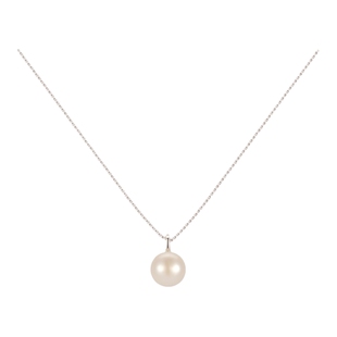 AJIDOU阿吉豆项链女款S925银温婉优雅淡水珍珠专柜同款锁骨链颈链