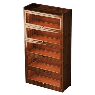 博古架新中式多宝阁茶叶展示柜非实木摆件柜收纳柜茶具茶室置物架