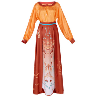 诗意花朵古典舞演出服长安梦华舞服中国舞古风演出服装仙气飘逸