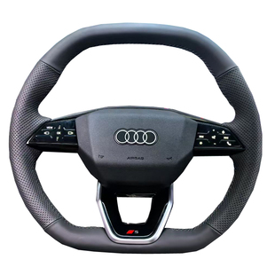 适用于一汽奥迪A5L专用手缝方向盘套全包手缝sportback方向盘把套