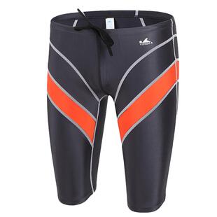 英发男士专业泳裤比赛竞速鲨鱼皮泳联认证Fina标防水五分游泳中裤