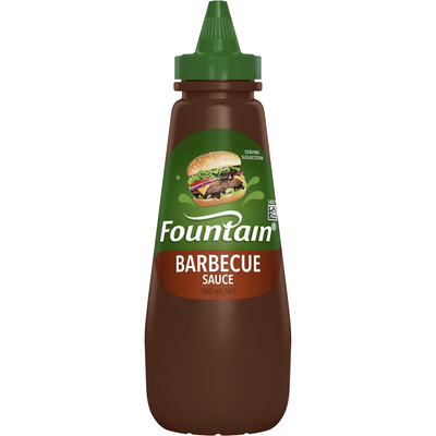 Fountain减糖烧烤酱500ml