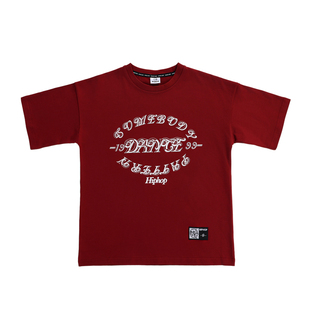 嘻哈风街舞儿童潮服套装男女童宽松T恤裤子hiphop街舞童装演出服