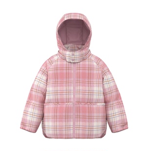 【新品】papa爬爬冬季儿童棉服外套男女童加厚防风保暖连帽棉袄