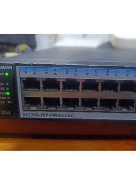 议价华为S5720S28PPWRLIAC24口千兆POE网管交换机全新现货