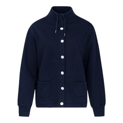 HAVVA短款卫衣开衫外套女士运动风日常通勤休闲上衣2026春季W7509