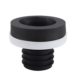 小便斗池法兰防臭密封圈墙排小便器下水管排污口安装连接橡胶码头