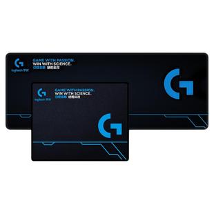 罗技鼠标垫超大加厚细面锁边男生FPS电竞游戏办公键盘垫电脑桌垫