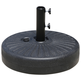 户外遮阳伞注水注沙插伞底座 水箱伞座水墩伞墩灌水装水固定水座