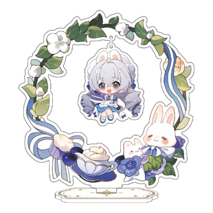 崩坏星穹铁道周边立牌刃饮月卡芙卡景元希儿三月七开拓者花环摆件