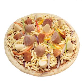 高贝美式厚披萨饼皮底胚9寸6寸半成品材料烘焙配料面团家用烘焙