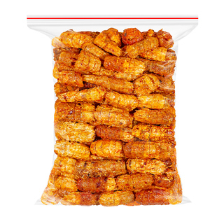 香辣皮皮虾海鲜即食零食琵琶大虾干小螃蟹干虾脆虾干下酒菜虾仁