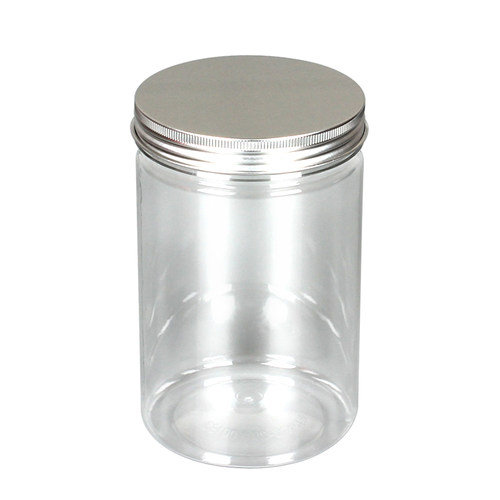 1000g塑料蜂蜜瓶720ML透明圆罐加厚食品坚果干果茶叶包装罐子容器