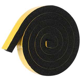 EPDM三元乙丙发泡带胶海绵条自粘橡胶条机柜配电柜箱用填缝密封条