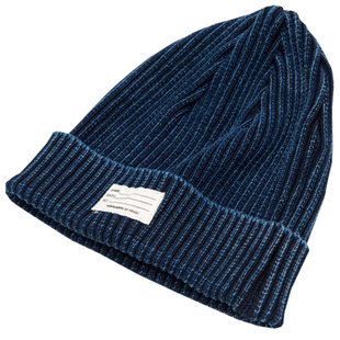 HDK(海觉) INDIGO KNITTED HAT 蓝染手工双面水洗帽子冷帽 VSVM