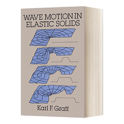 英文原版 Wave Motion in Elastic Solids 弹性固体中的波动 英文版 进口英语原版书籍