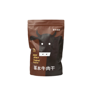 南食召 基本牛肉干 益生菌发酵简单配料 进口牛肉风干零食250g/袋