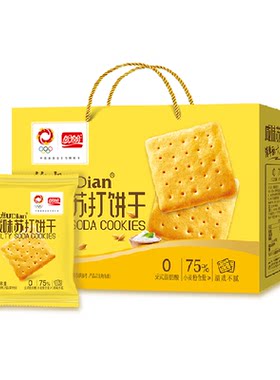 盼盼咸味苏打饼干800g×1箱