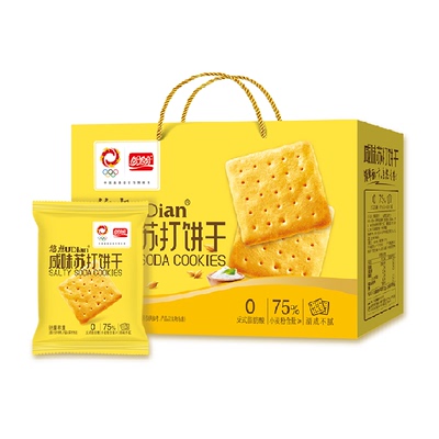 盼盼咸味苏打饼干800g×1箱