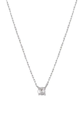 peachtea赵露思同款闪锆项链