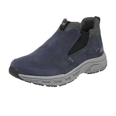 斯凯奇冬季男子高帮鞋加厚加绒保暖棉鞋户外运动舒适休闲鞋雪地靴