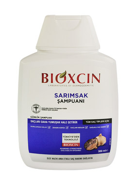 土耳其bioxcin柏科生黑蒜洗发水清爽控油蓬松去屑止痒洗头水300ml