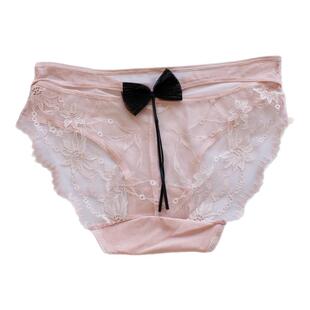 浮生若梦！蝴蝶结镂空蕾丝禁欲系女士内裤女生性感勾人新款三角裤