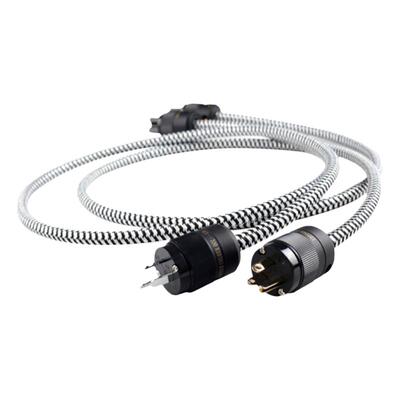 铜彩思铂单晶铜镀金电源线