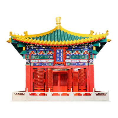 榫卯结构古建筑模型非遗手工