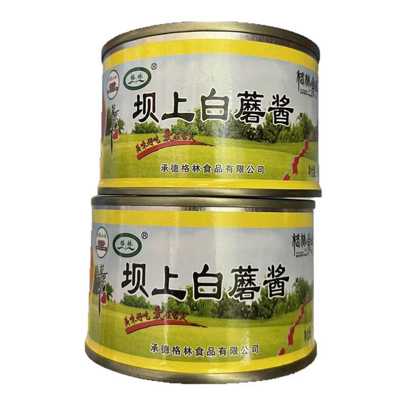 承德特产格林白蘑酱礼盒150g酱菜/下饭菜/外婆菜