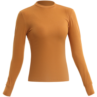 冬款舞蹈服长袖练功服女套指专业形体训练服艺考中国舞现代舞上衣