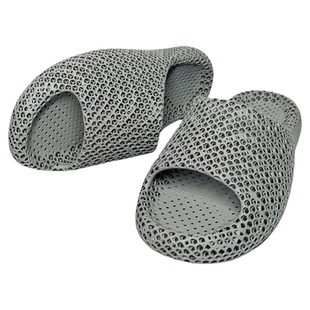 3D打印拖鞋男女士运动恢复家居室内防滑防臭高端外穿情侣厚底凉拖