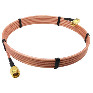 RG316特氟龙镀银馈线跳线50-1.5同轴射频SMA/N头转接连接线延长线