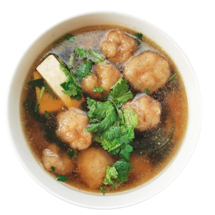 山西长治特产猪肉丸子汤干吃散装炒菜煲汤上党小吃