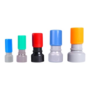 合格QC/Pass章工号字母小圆章定制质检数字光敏章质量检验合格章