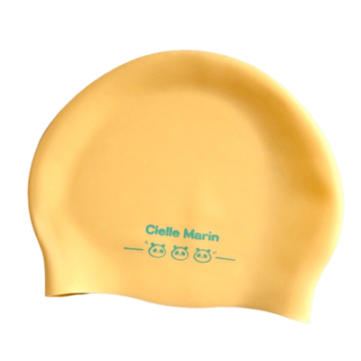 韩国ciellemarin 喜马林果冻高弹泳帽软硅胶亲肤不勒头加大版泳帽