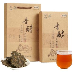 中茶安化黑茶香醇茯砖茶800g金花黑茶中粮茯茶中茶益阳砖茶