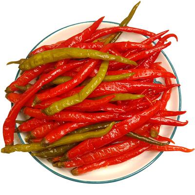 老坛铜仁酸辣椒混装泡菜二荆条